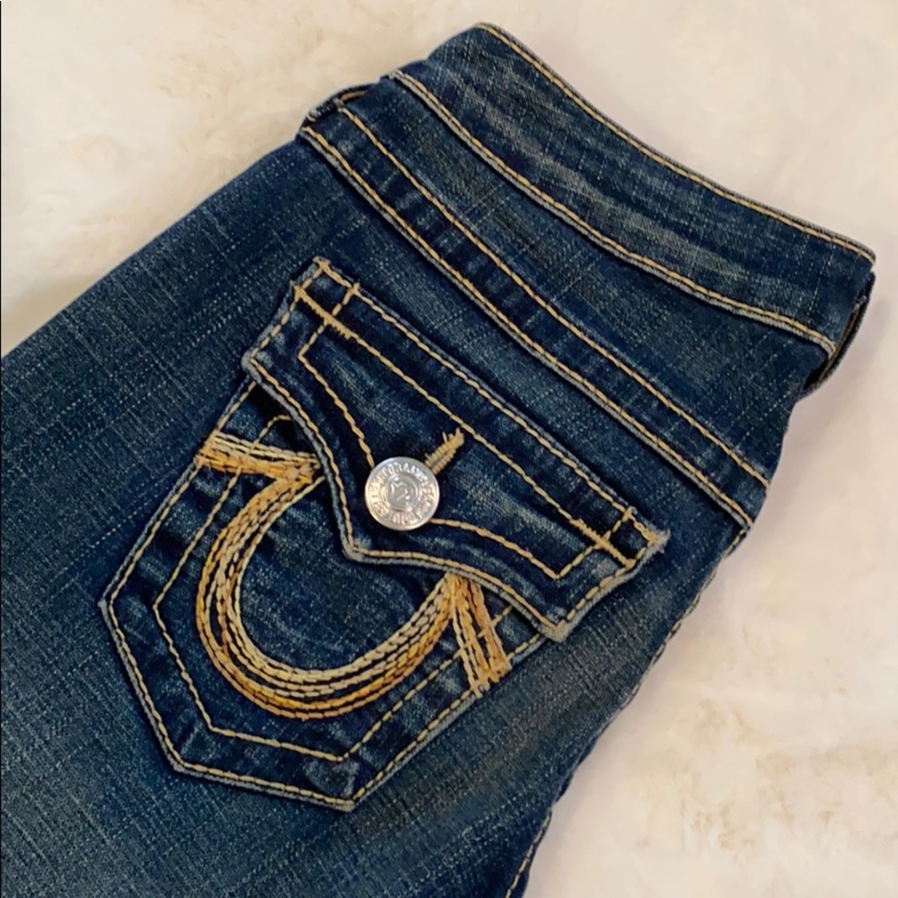 True Religion Rainbow Joey Jeans -Size 25